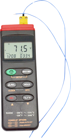 Precision, Handheld, K-Type Data Loggers