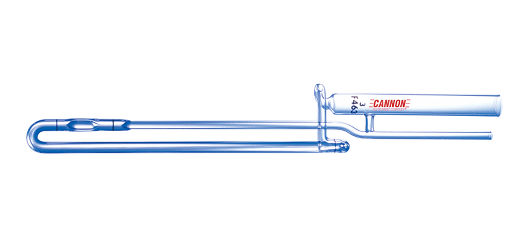 Zeitfuchs® Cross-Arm Viscometer and Holder