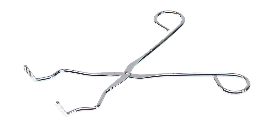 Supertek Scientific Crucible Tongs With stainless-steel bow; Length: 200mm