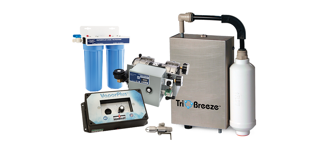 VaporPlus Curing Room Humidity System and TriOBreeze
