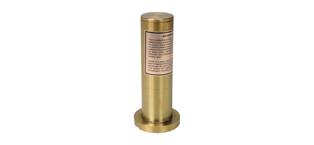 Concrete Air Meter Calibrator (5%), Brass