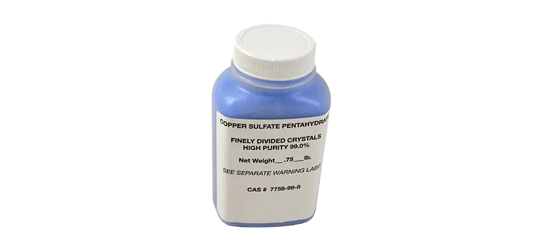 Copper Sulfate, 12 oz. (355ml) Container