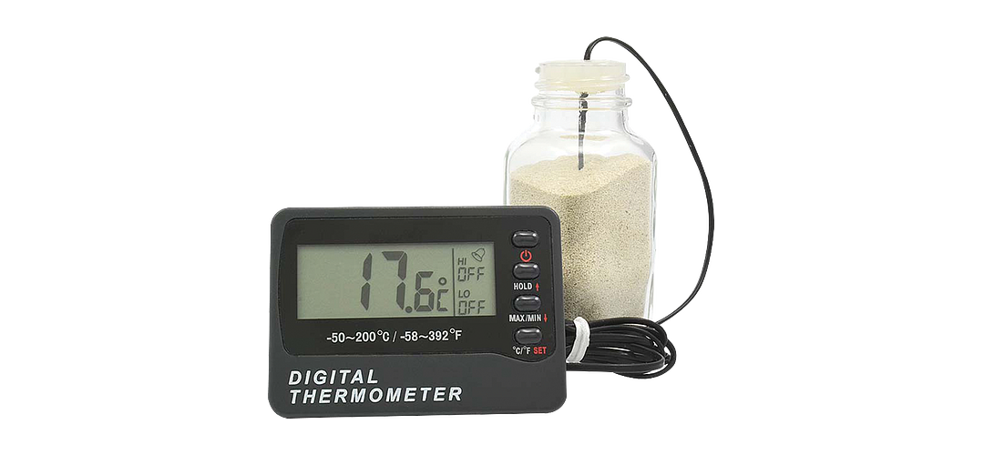 Min/Max Alarm, Digital Bottle Thermometer