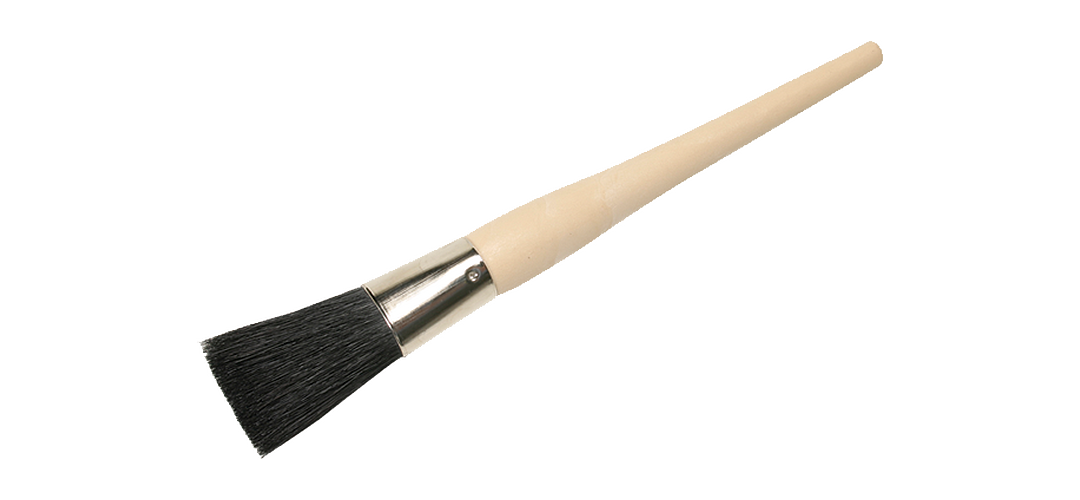 Oval Hosehair Brush