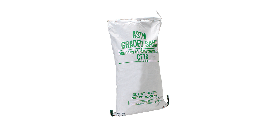 Silica Sand White 100 lb Bag