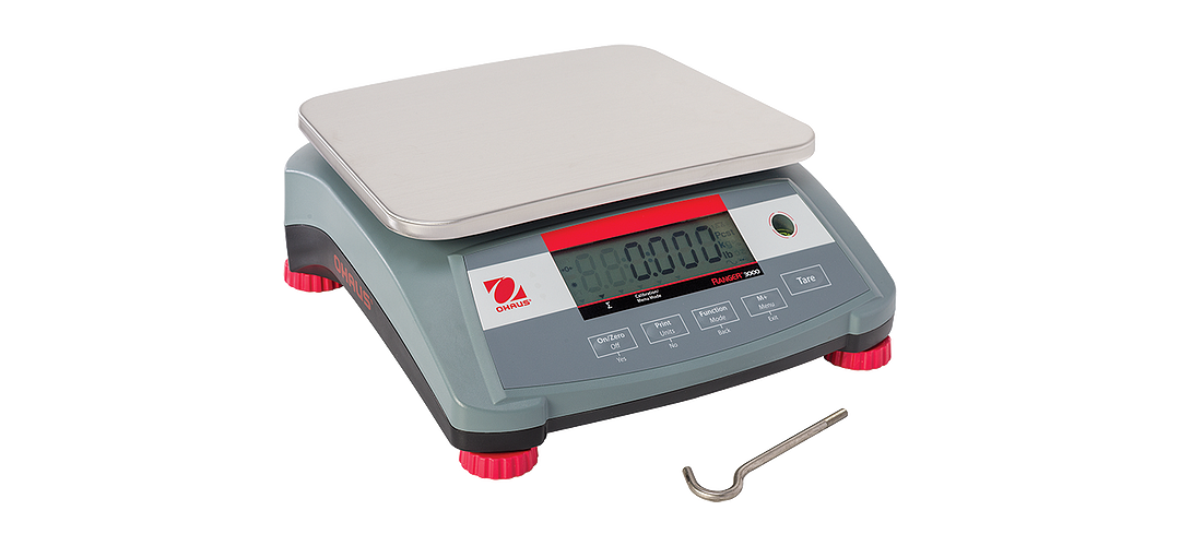 Ohaus Ranger 3000 Compact Bench Scales, 9,000 - 40,000g Capacity