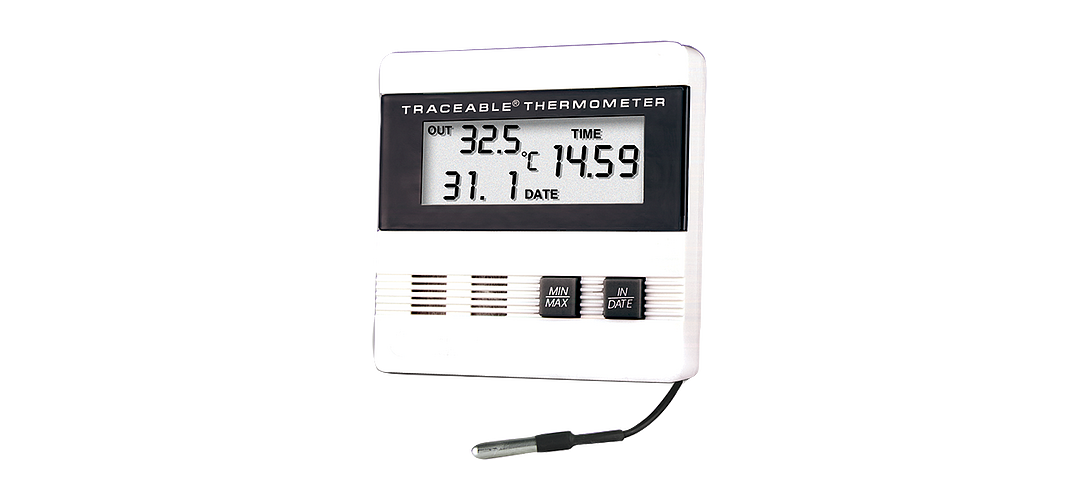 Digital Indoor, Outdoor Thermometer °F