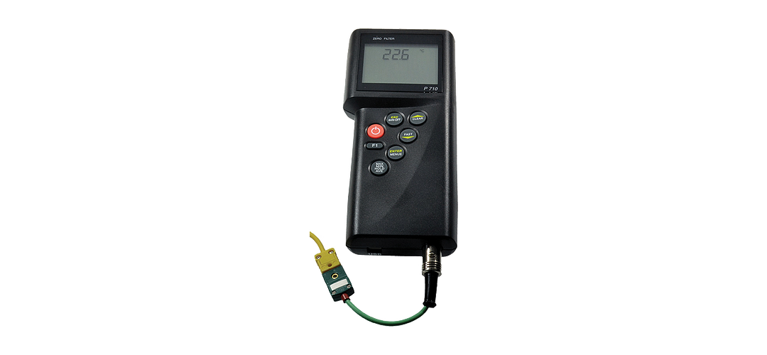 Dual Probe-Thermocouple, Digital Thermometer, High-Precision