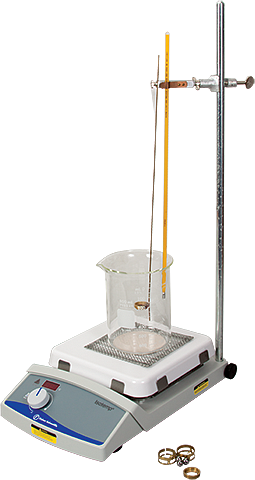 Ring & Ball Gravesande with Chain - 22mm Ball - Thermal Expansion  Demonstration Apparatus - Eisco Labs