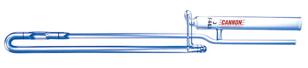 Zeitfuchs® Cross-Arm Viscometer and Holder