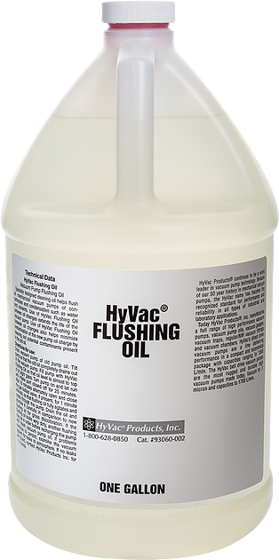 Flushing Oil for Vacuum Pumps