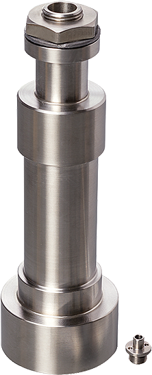 Stainless saybolt viscometer Tube w/stainless steel furol orifice