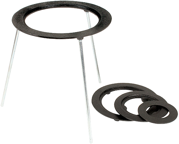 Tripods, Flanged Concentric Ring Models