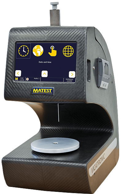 Vicat Machine, Automatic Touch-Screen