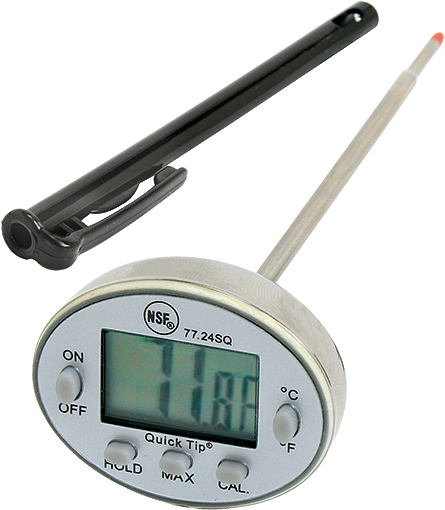 Thermometer, Digital, waterproof, calibratable