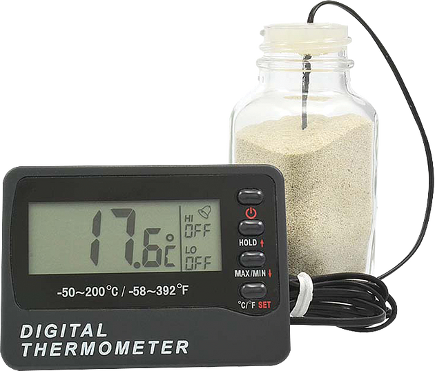 Min/Max Alarm, Digital Bottle Thermometer