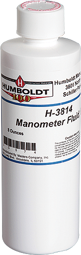 Manometer fluid, 8oz (240ml) for Blaine Air Apparatus