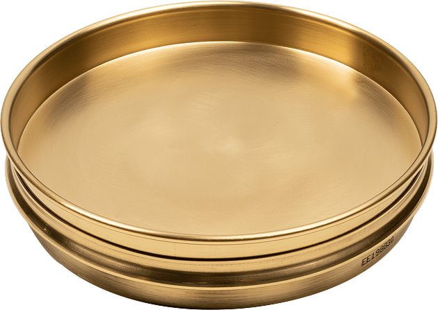 8" Diameter, 1" Deep Separator Pan (Brass), H-3955SP