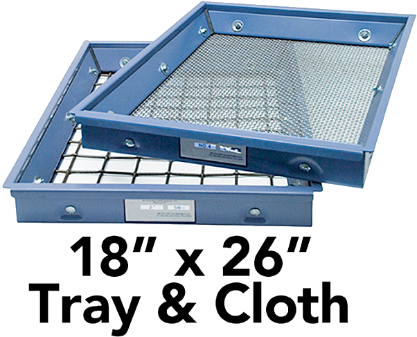 Screen Tray & Cloth, 18" x 26" (457 x 660mm)