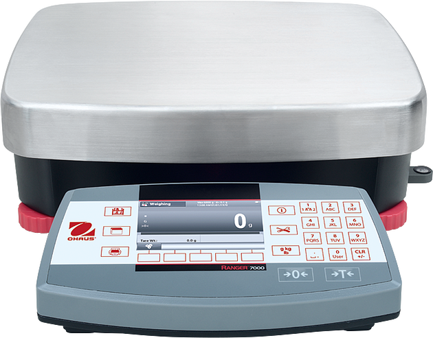 Ohaus Ranger 7000 High Capacity Balance, 35000g Capacity, 0.5g Readability, 220V 50/60Hz