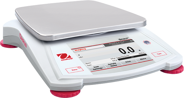 Ohaus Scout STX Portable Balances, 3800 to 9000g Capacity