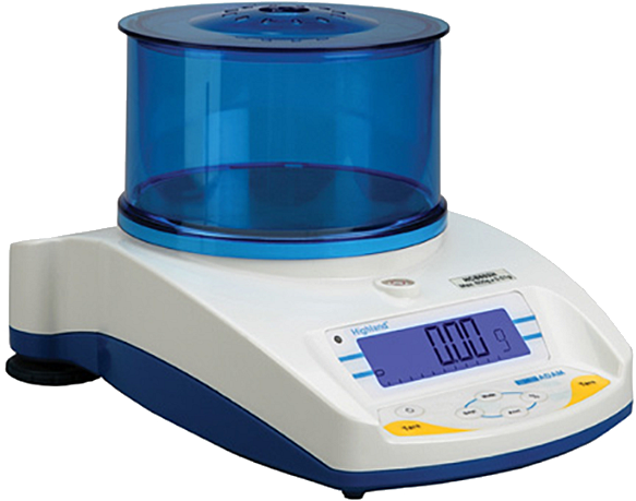 Adam HCB Highland™ Precision Balance, 700 to 1,700g Capacity