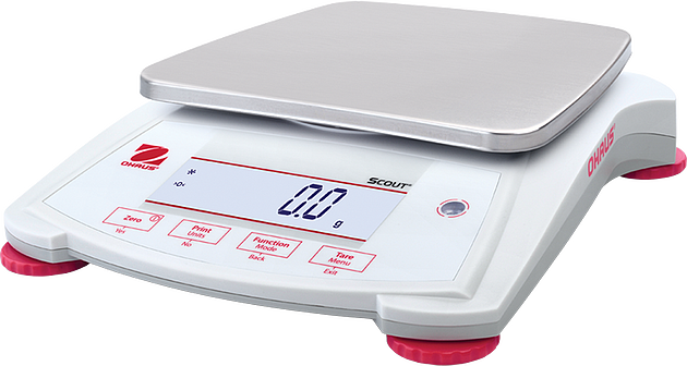 Ohaus Scout SPX Portable Balances, 3800 to 9000g Capacity