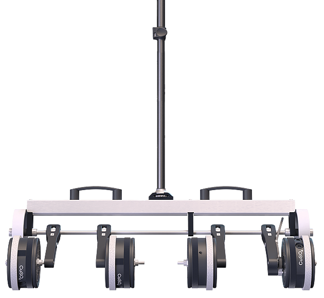 Four Wheel Electrode Kit for Profometer Corrosion