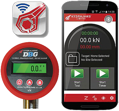 Wireless App and Digital Gauge for Bond Testers