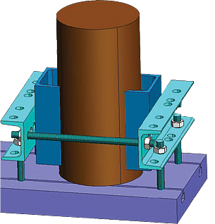 Locking Stirrups, Cylinders