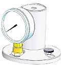 Test Calibration Unit with Gauge