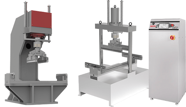 Flexural Series Compression Machines