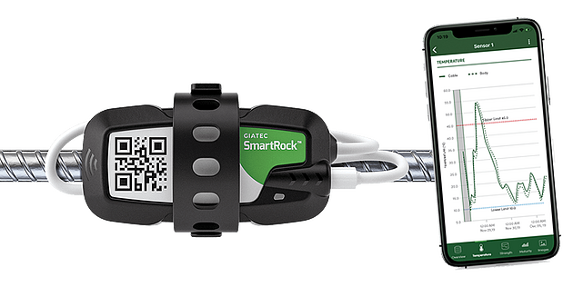 SmartRock™, Wireless Concrete Sensors