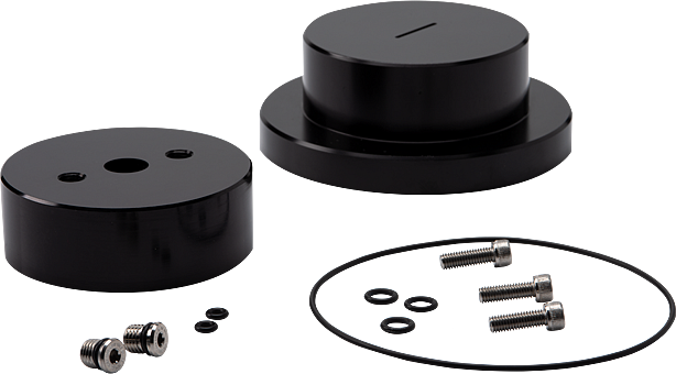 Triaxial Cap and Base Set, Anodized Aluminum