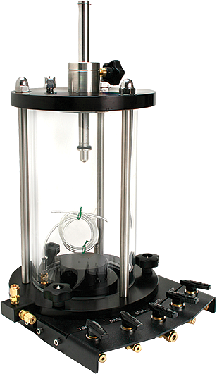 Triaxial Cells for up to 2.8" Samples