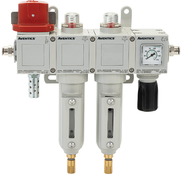 Pressure Controller Air Prep Assembly