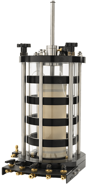 High-Pressure Triaxial Cells