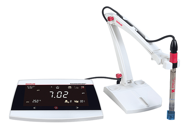 pH Bench Meter with Electrode