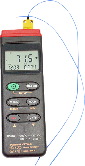 Precision, Handheld, K-Type Data Loggers