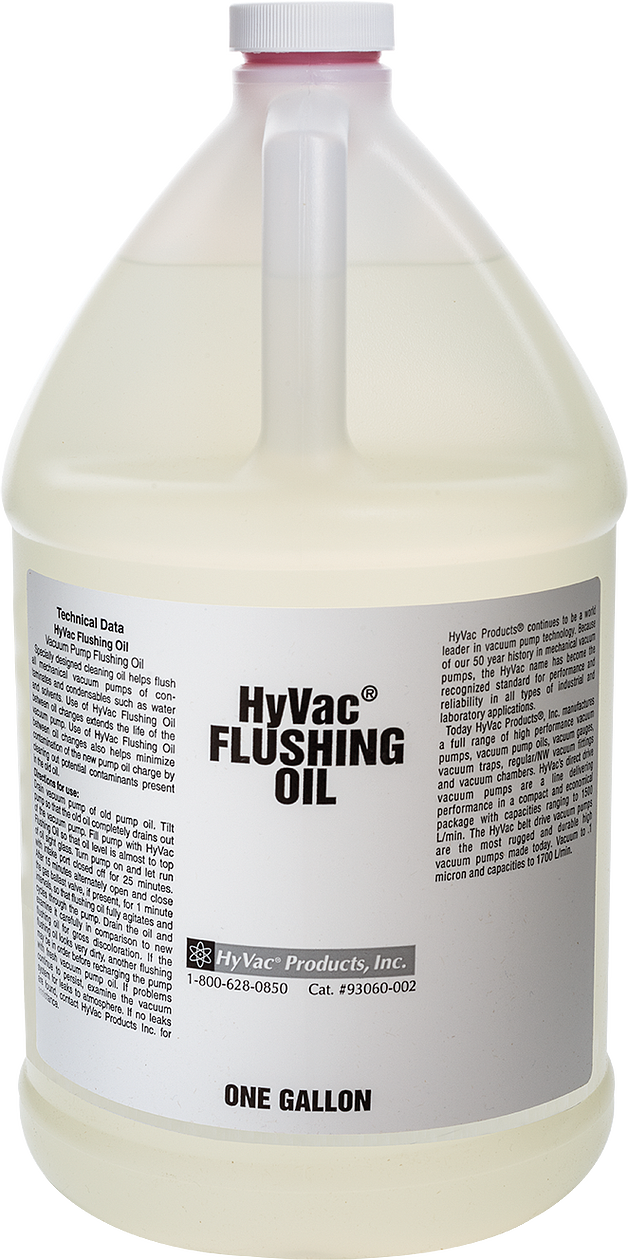 Flushing Oil for Vacuum Pumps