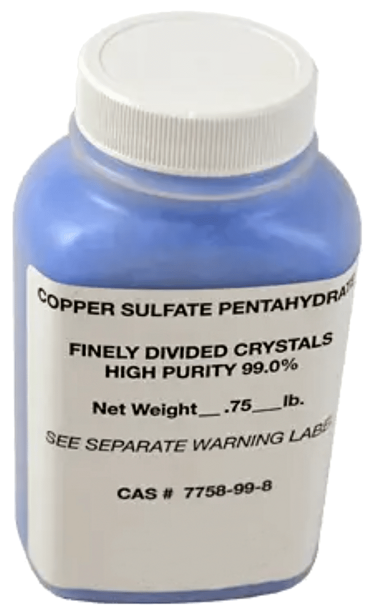 Copper Sulfate, 12 oz. (355ml) Container