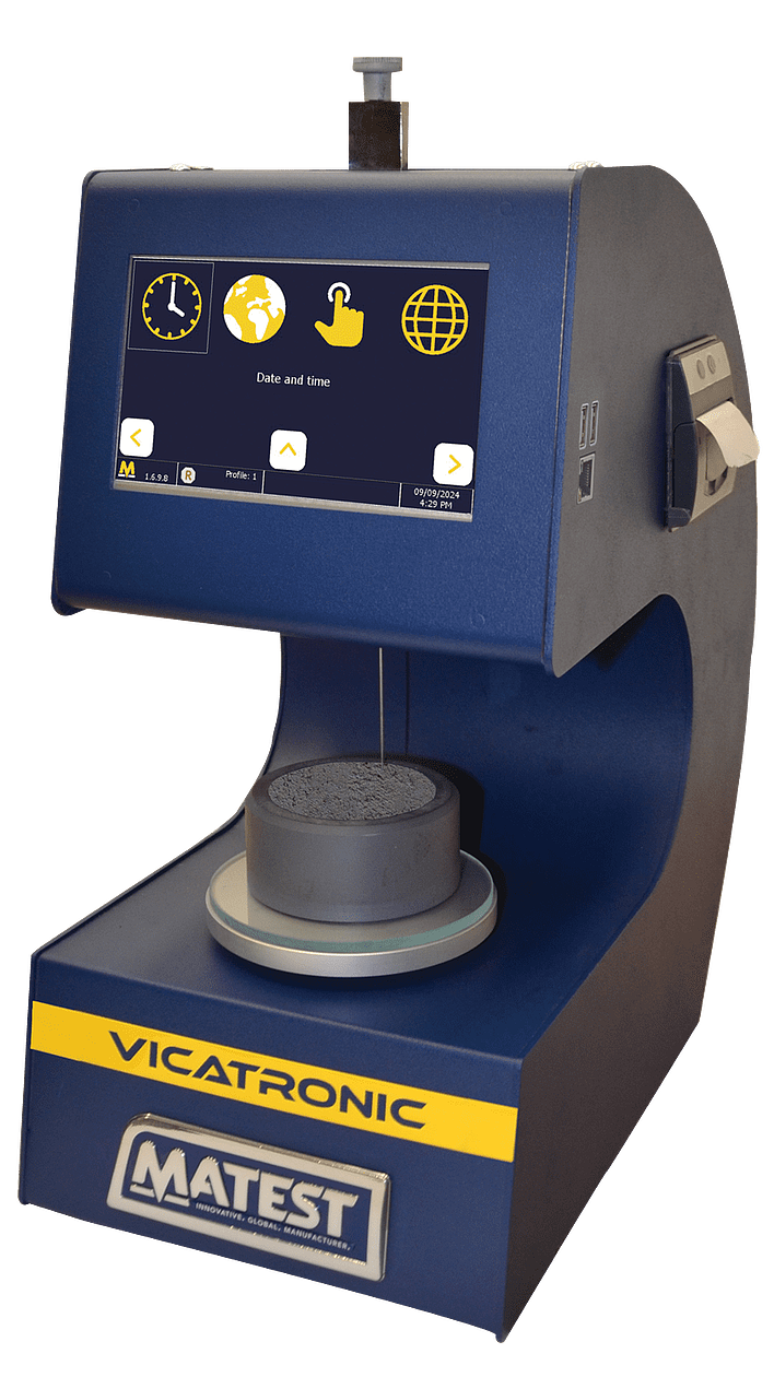 Vicat Machine, Automatic Touch-Screen