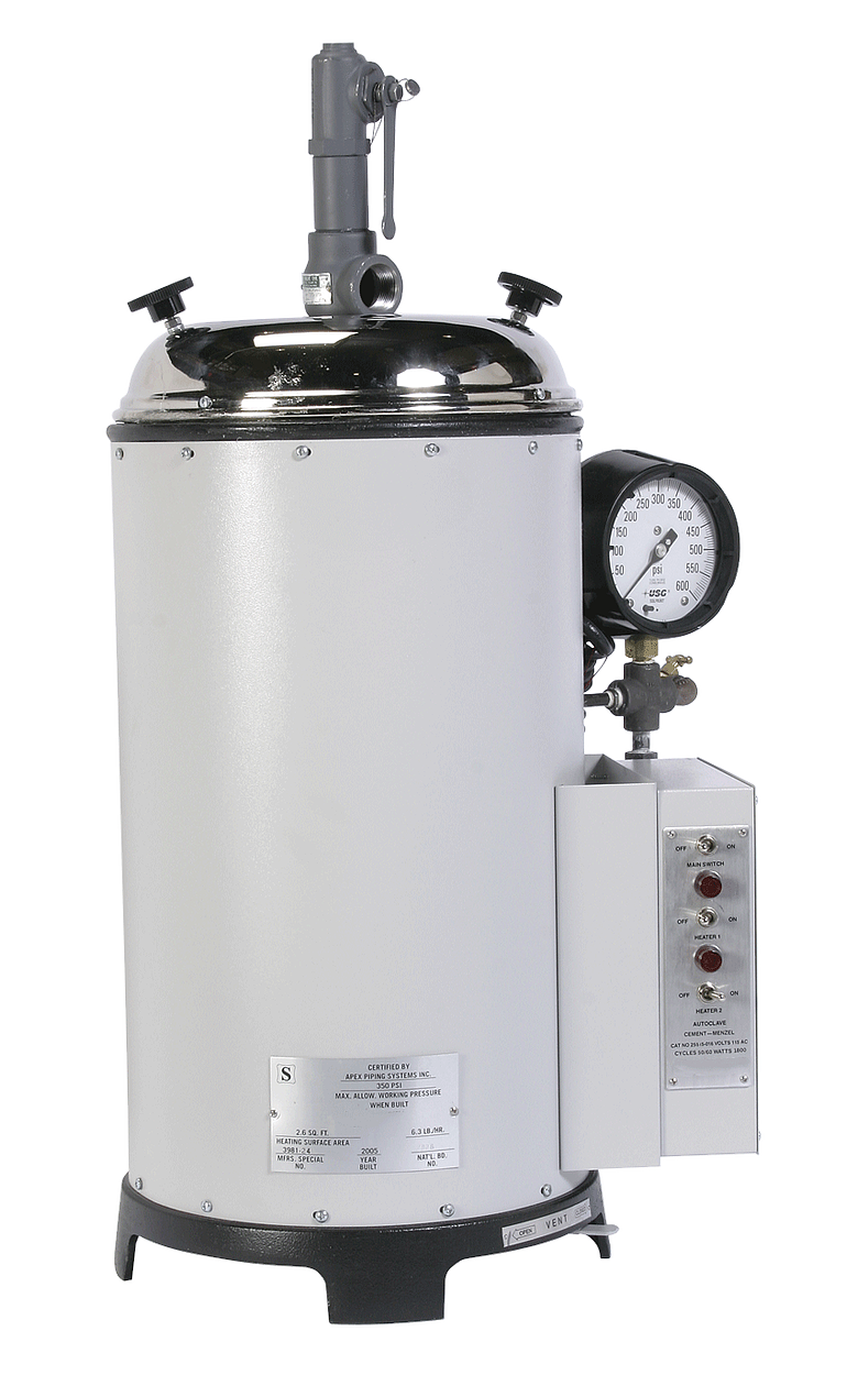 Autoclave, Cement