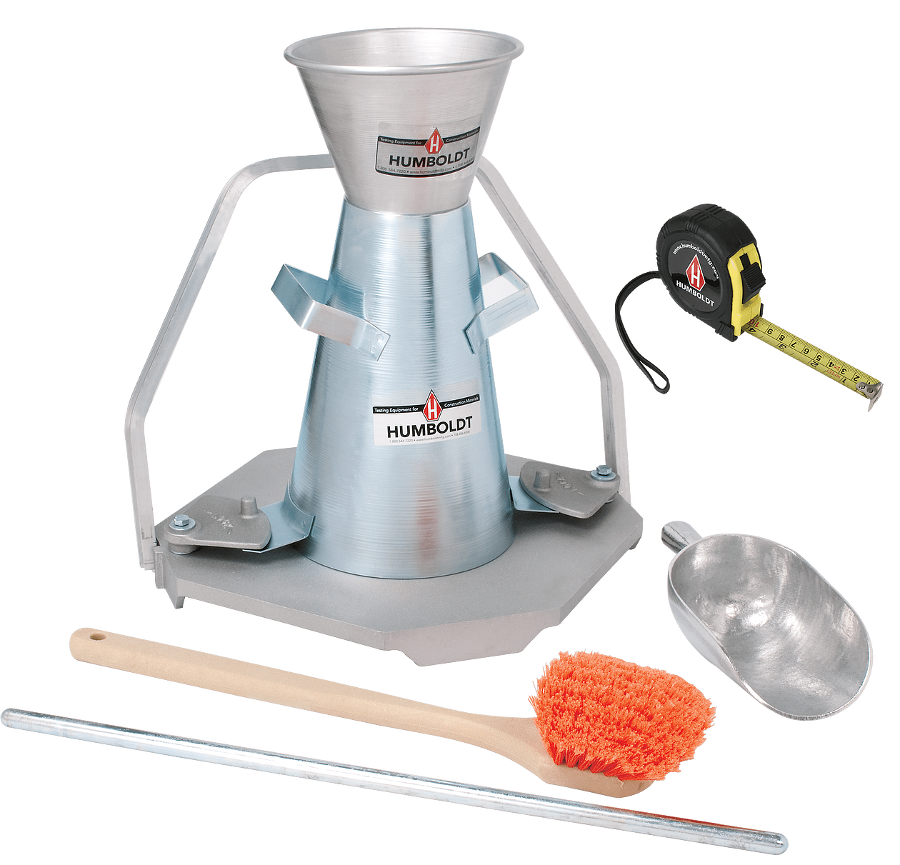 Slump Cone Test Set, Deluxe