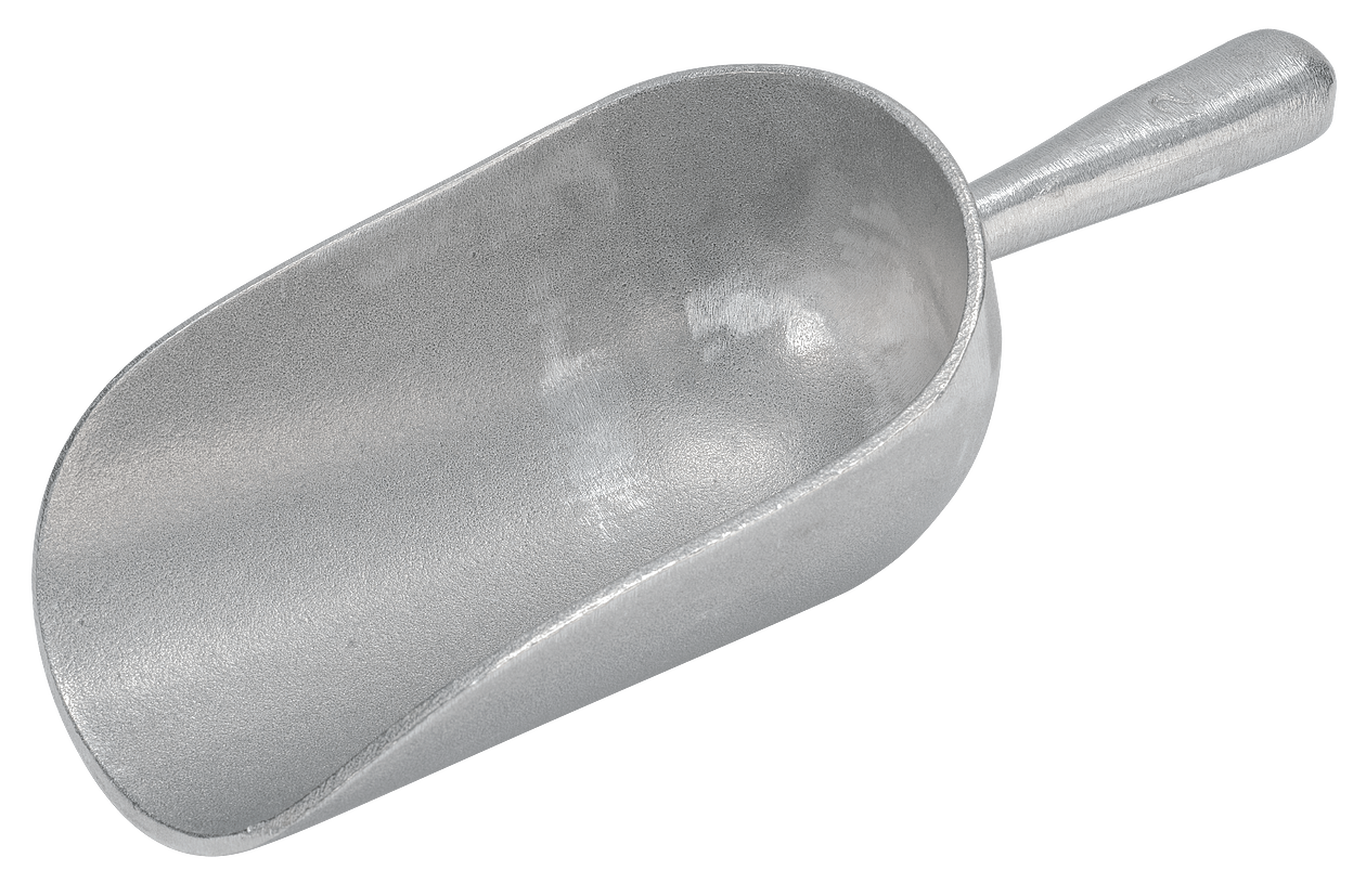 Scoop, One-piece Aluminum