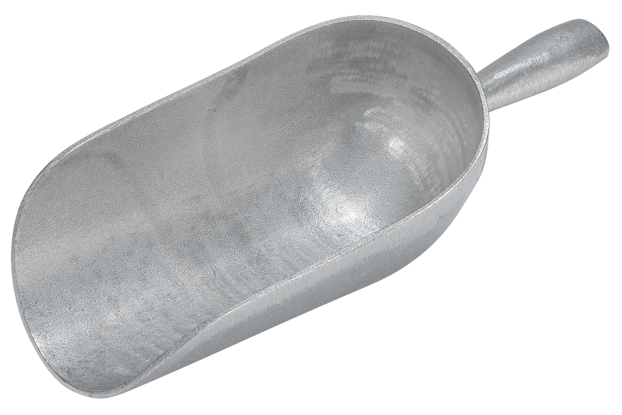 Scoop, #3 Round Nose, aluminum