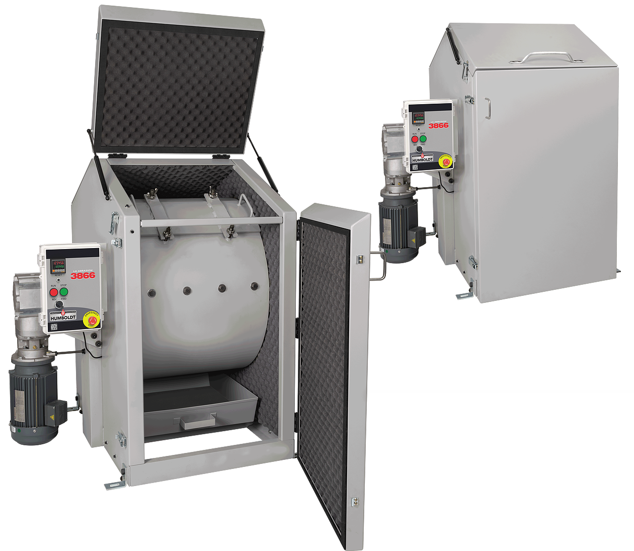 LA Abrasion Machine with Cabinet