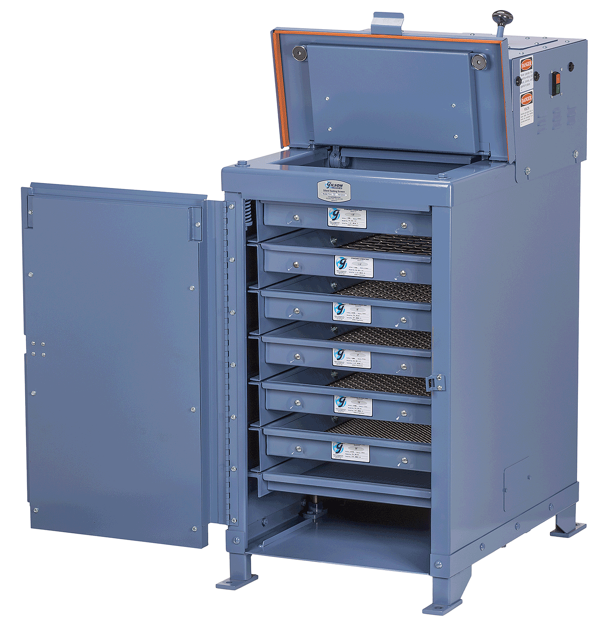 Silent Testing Screens, Hydraulic-Clamping