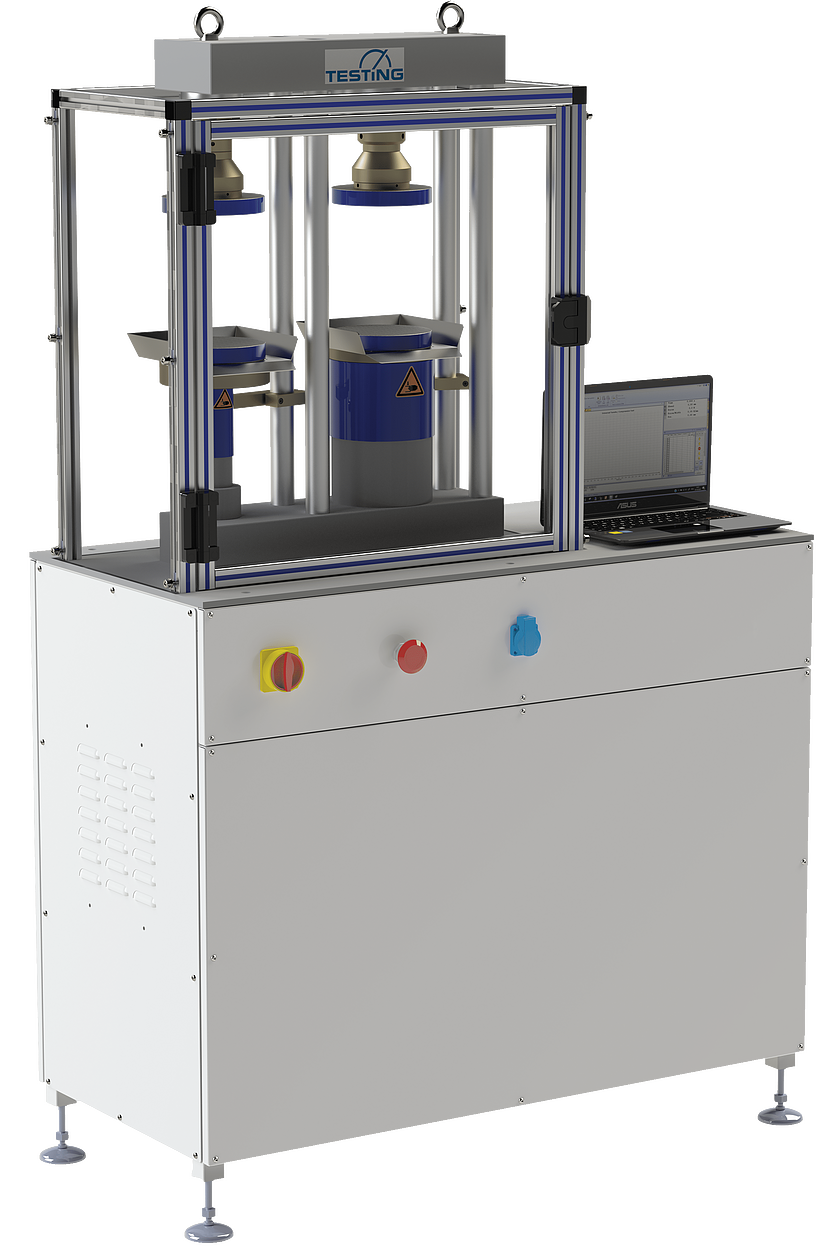 Combined Compression/Flexural Testing Machine