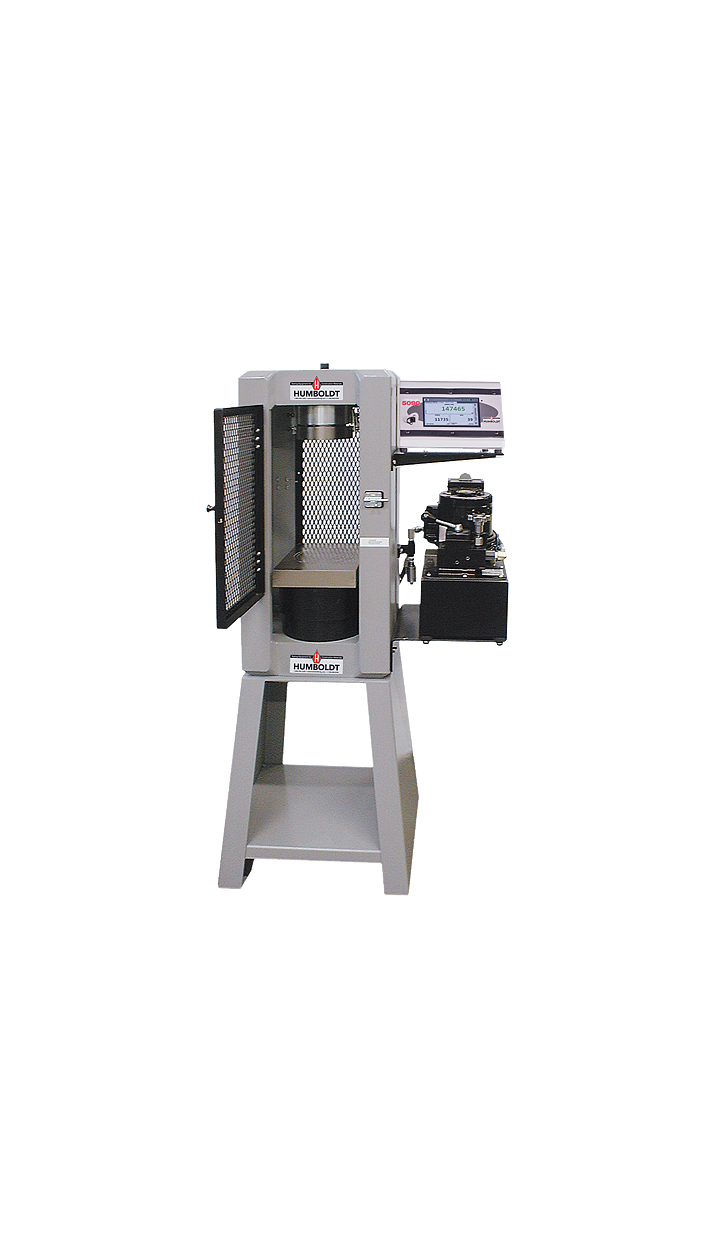 Manual 300,000lbs (1,334kN), Humboldt Compression Machine